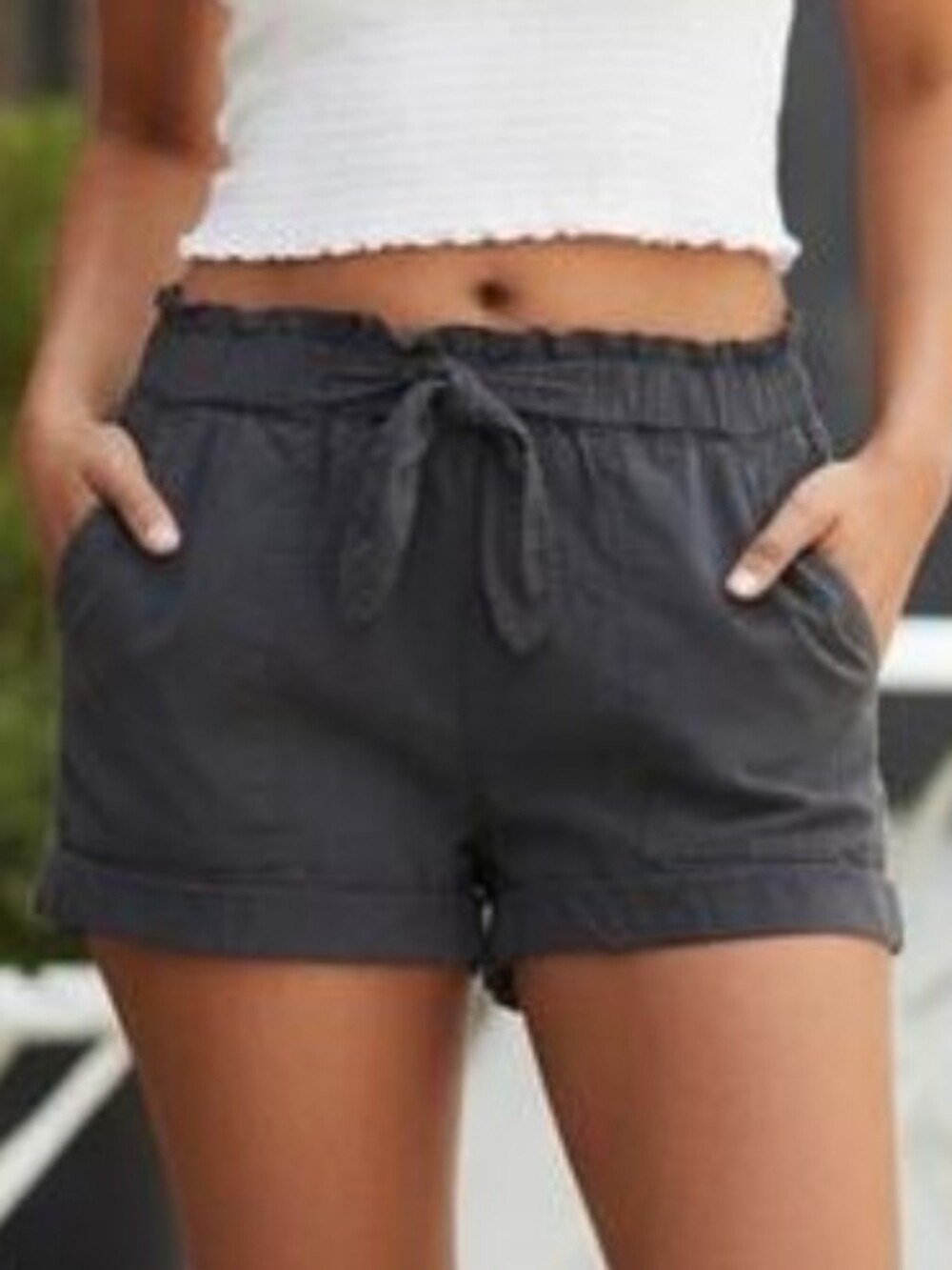 Aerie Women Small Gray Soft Lightweight Comfortable Shorts